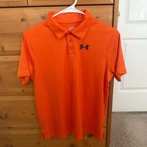 Under Armour Vibrant Orange HeatGear Shirt